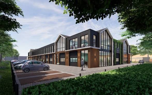 Nieuwbouw bedrijfsruimte/showroom Arnhem, Koop, Bedrijfsruimte