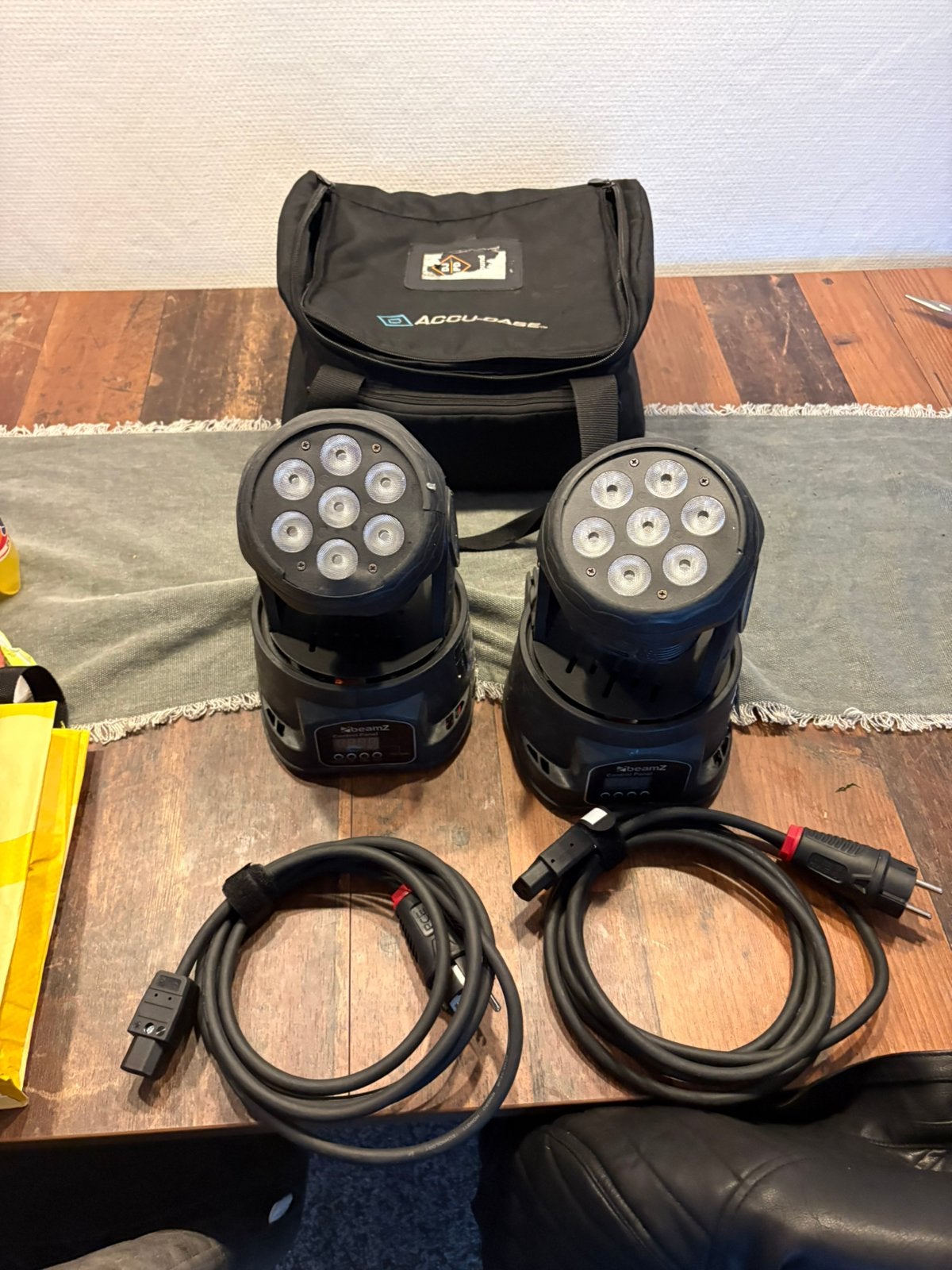 2 BeamZ MHL 74 Moving Head, Ophalen of Verzenden, Zo goed als nieuw, Licht