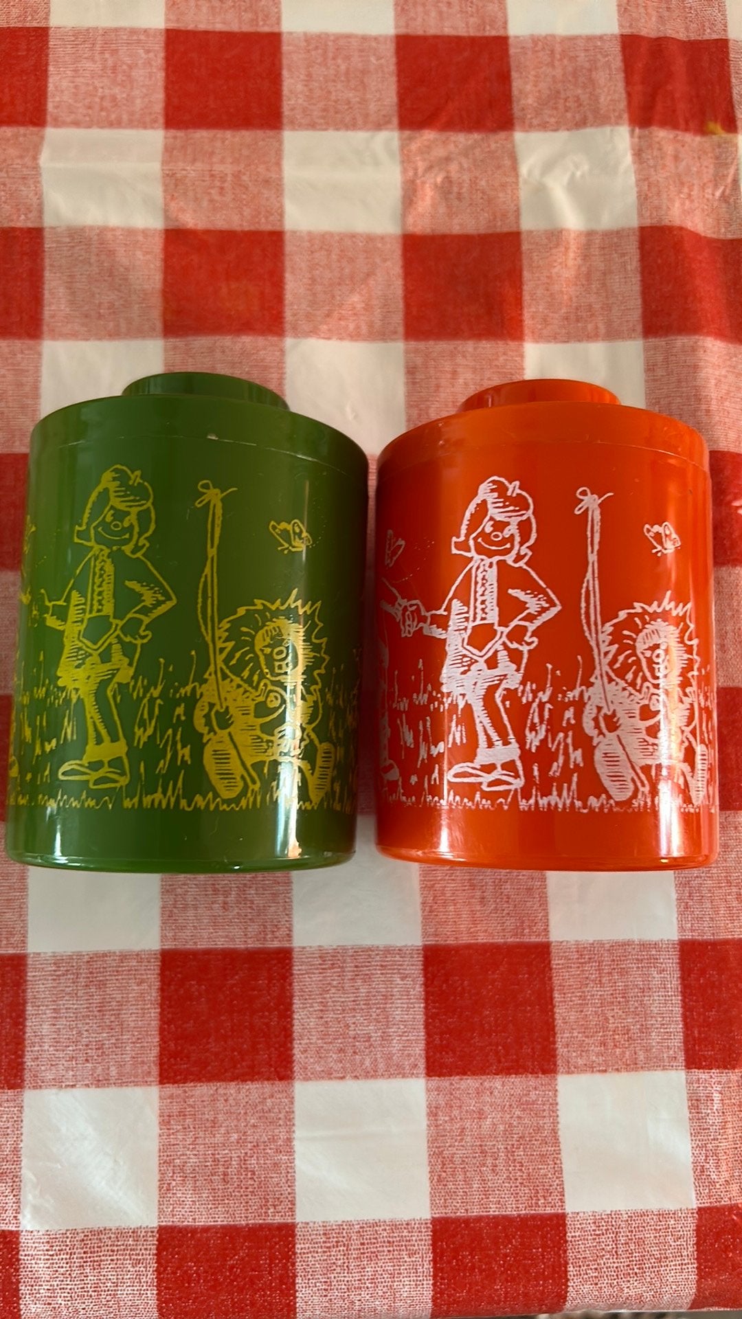 Omo wasmiddel vintage potjes, Ophalen