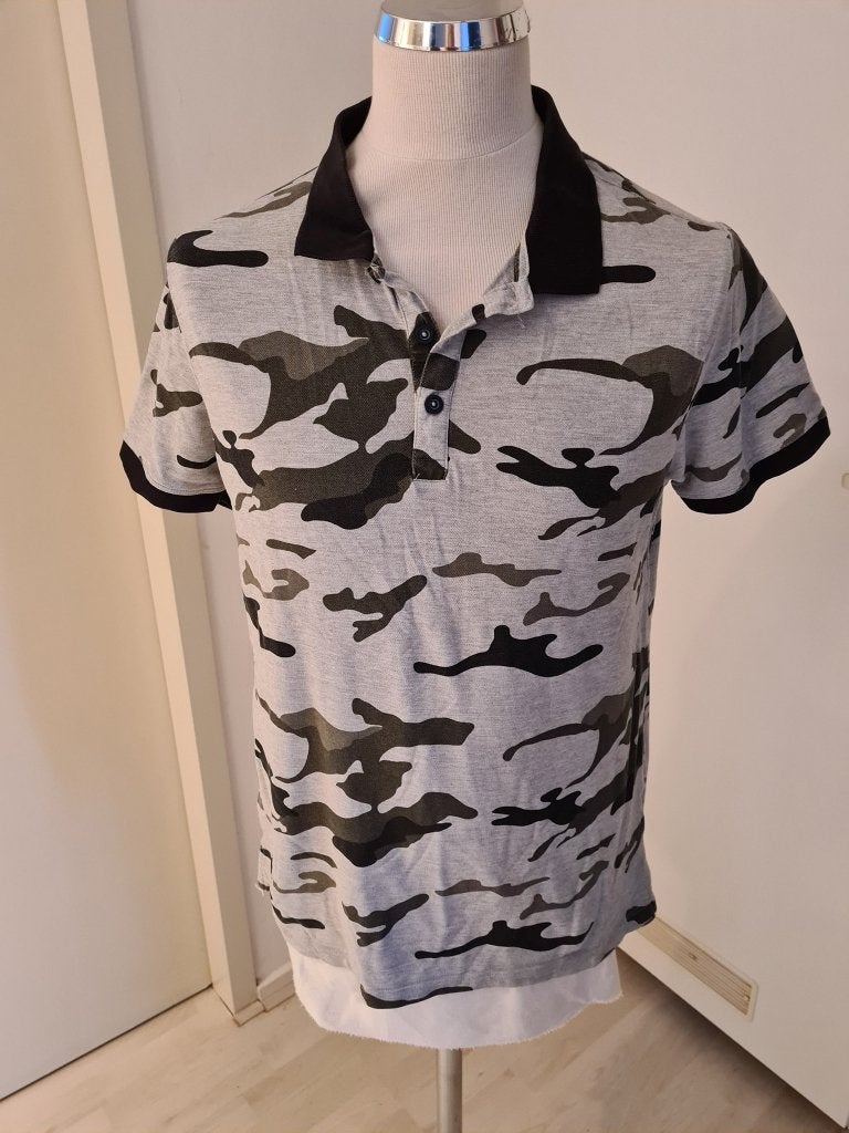 Coolcat Camouflage Polo Shirt - Maat M, Ophalen of Verzenden, Meerkleurig, Maat 48/50 (M), Coolcat