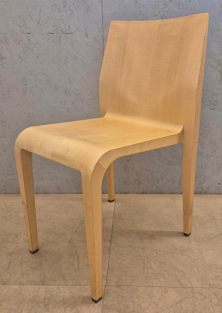 10x Alias LaLeggera designstoelen licht hout, Huis en Inrichting, Stoelen, Ophalen, Gebruikt, Zwart, Italiaans Design