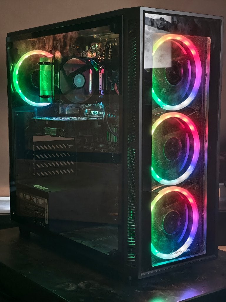 Game PC i7-6700 GTX1050ti, Ophalen, Gebruikt, 512 GB, Gaming