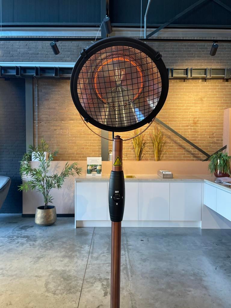 Terrasverwarmer Blumfeldt, Ophalen, Gebruikt, Elektrisch, Vloer