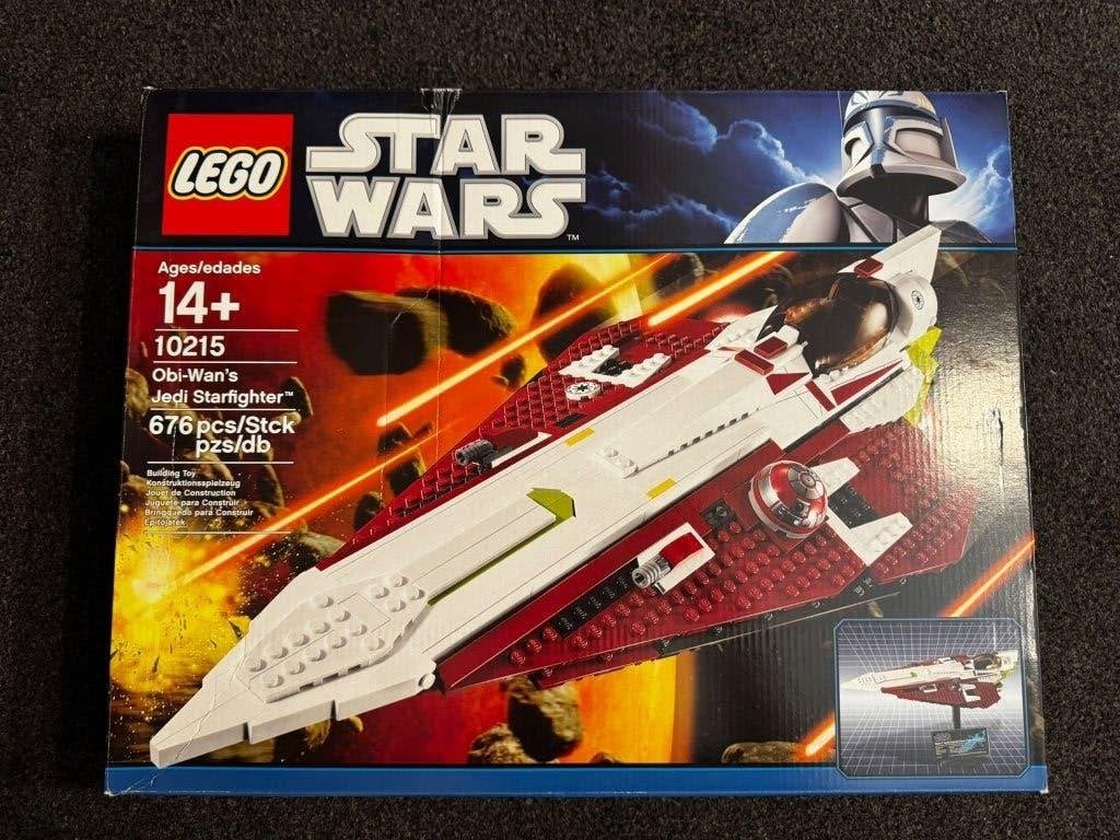 LEGO Star Wars UCS 10215 Obi-Wan’s Jedi Starfighter + doos, Inclusief instructies, Gebruikt, Star Wars, Lego
