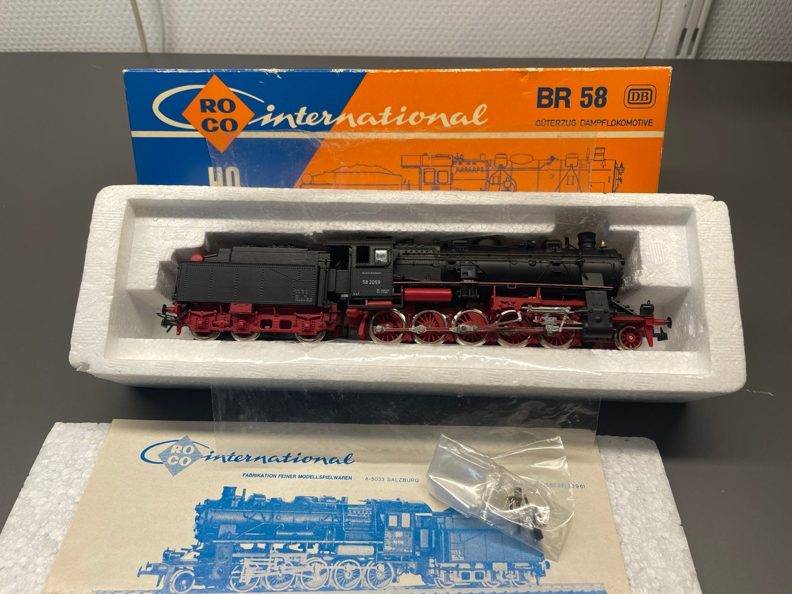 Roco BR 58 (4112), Ophalen of Verzenden, Zo goed als nieuw, Roco, Analoog