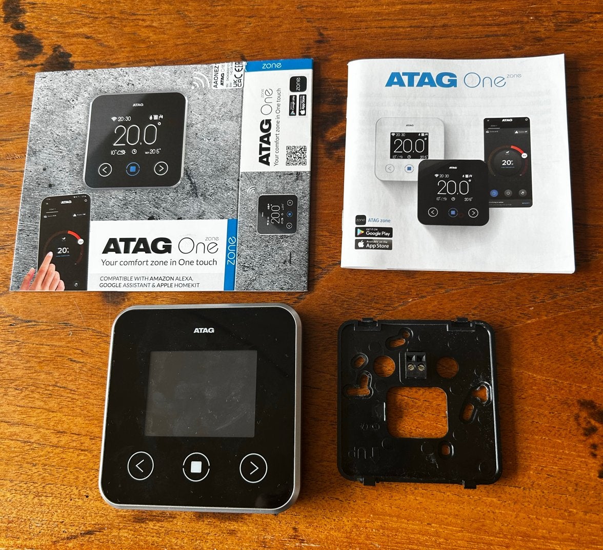 ATAG One slimme thermostaat - Zo goed als nieuw, Ophalen of Verzenden, Slimme thermostaat, Zo goed als nieuw