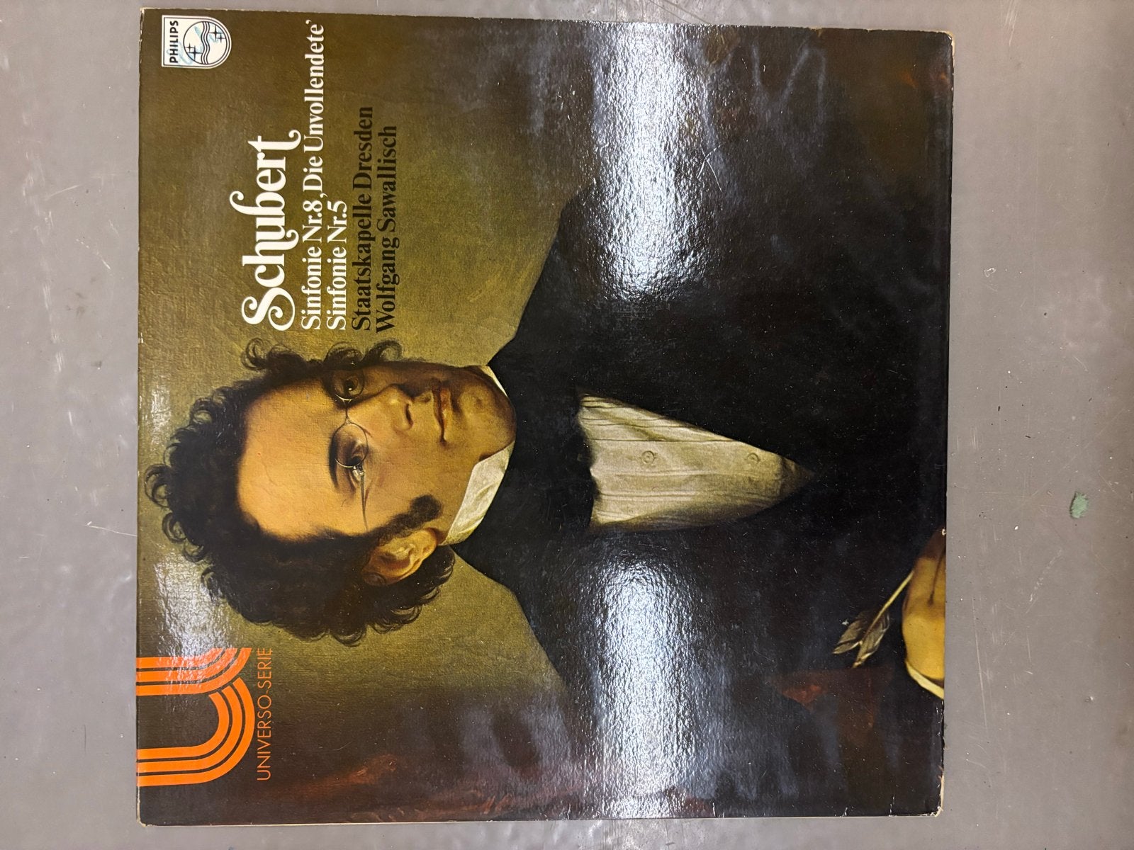 Schubert: Symfonieën Nr. 8 & 5 - Staatskapelle Dresden, LP, Gebruikt, Symfonie, Schubert