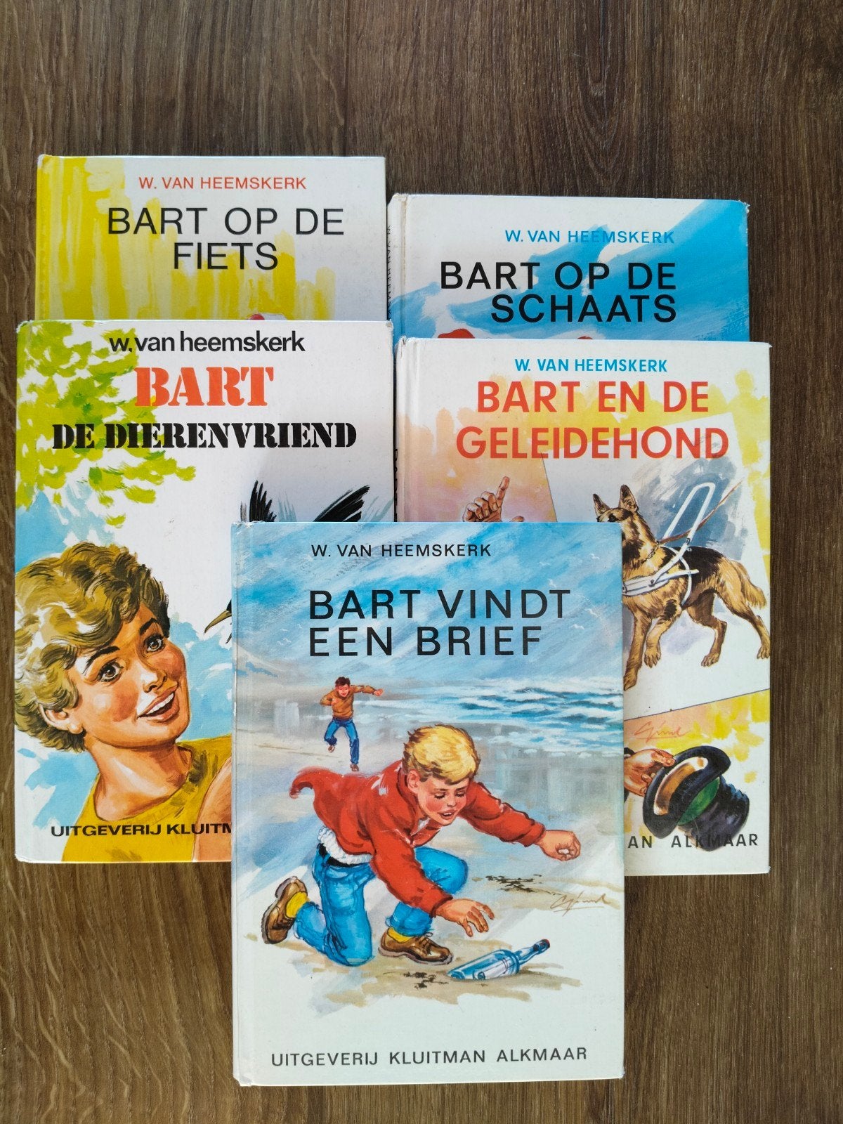 W. van Heemskerk - Bart serie (5 boeken), Ophalen, Gelezen, W. van Heemskerk, Fictie algemeen