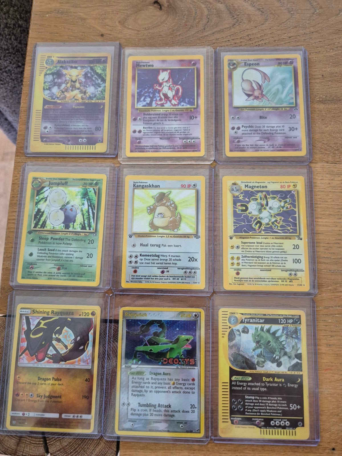 Pokémon kaarten collectie vintage, Ophalen of Verzenden, Gebruikt, Meerdere kaarten, Foil