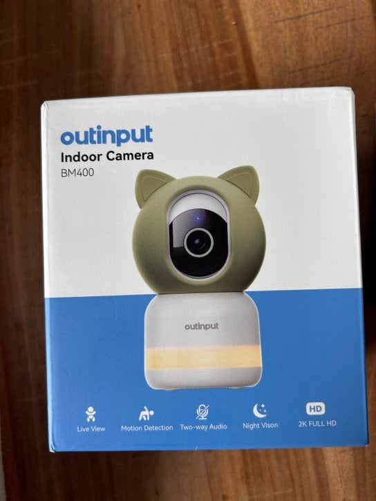 Outinput Indoor Camera BM400 - Nieuw in doos, Ophalen of Verzenden, Nieuw, 250 meter of meer, Camera