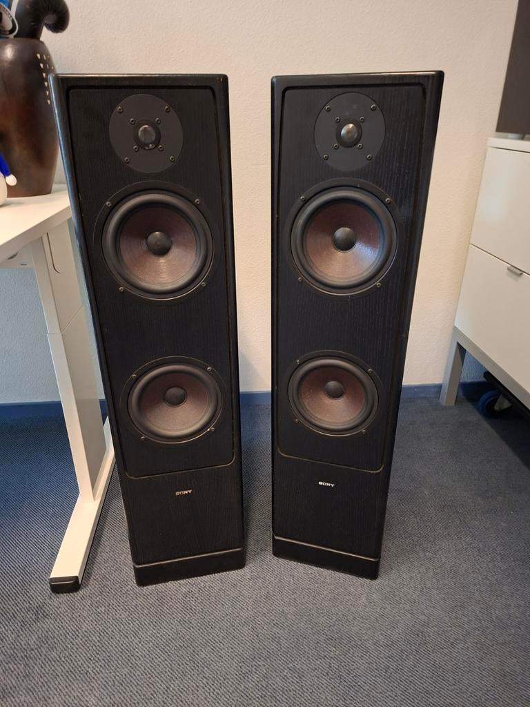 Sony SS f5 ES luidsprekers. Opknapper 1 tweeter defect., Audio, Tv en Foto, Luidsprekers, Ophalen, Gebruikt, Sony, 120 watt of meer