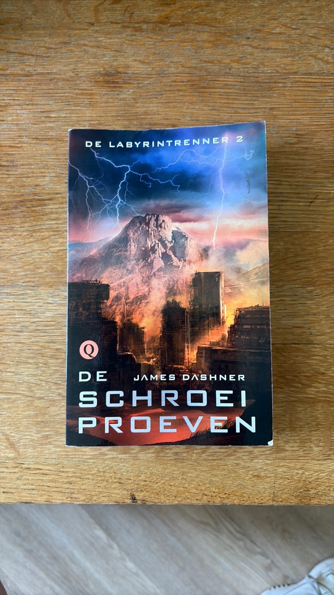 James Dashner - De schroeiproeven, Ophalen of Verzenden, Zo goed als nieuw, James Dashner