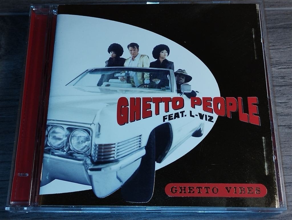 Ghetto People Feat. L-Viz - Ghetto Vibes, Cd's en Dvd's, Cd's | Dance en House, Ophalen of Verzenden, Zo goed als nieuw, Disco