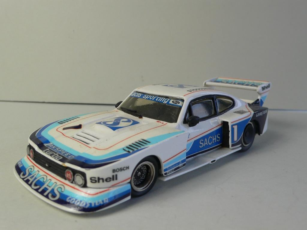ford capri zakspeed - minichamps metaal handgebouwd. 1/43, Verzenden, Nieuw, Auto, Overige merken