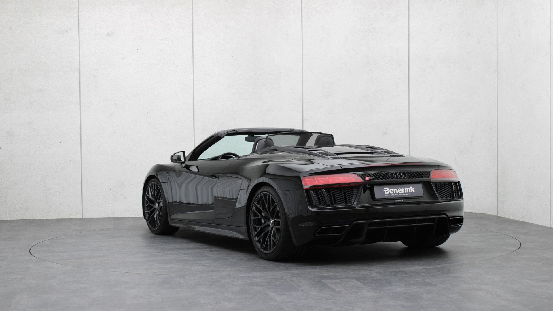 Audi R8 Spyder 5.2 V10 FSI quattro | Keramisch | B&O | Carbo, Auto's, Audi, 12 maanden, Gebruikt, 5204 cc, Zwart