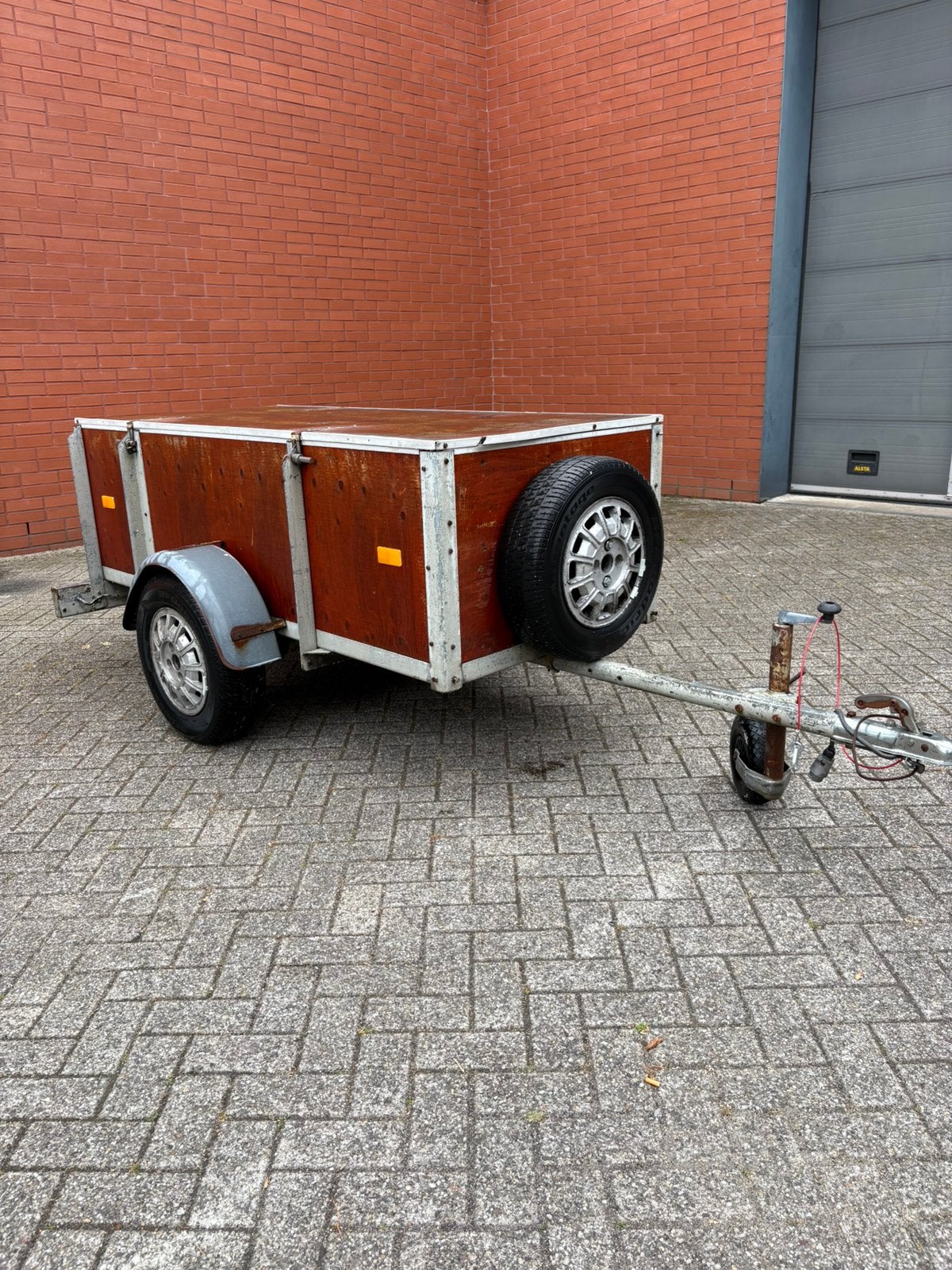 Handige bagagewagen gereedschapswagen aanhangwagen erg ruim!, Auto diversen, Aanhangwagen-onderdelen, Ophalen, Zo goed als nieuw