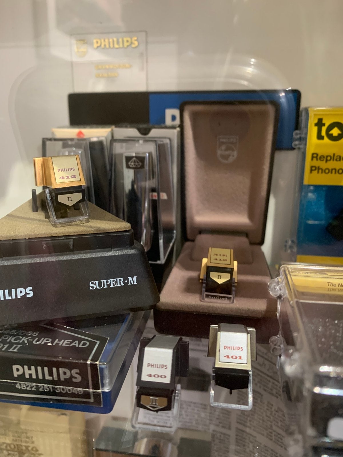 New old stock Philips GP-412 element ori. elliptische stylus, Philips, Nieuw, Ophalen of Verzenden, Eindhoven