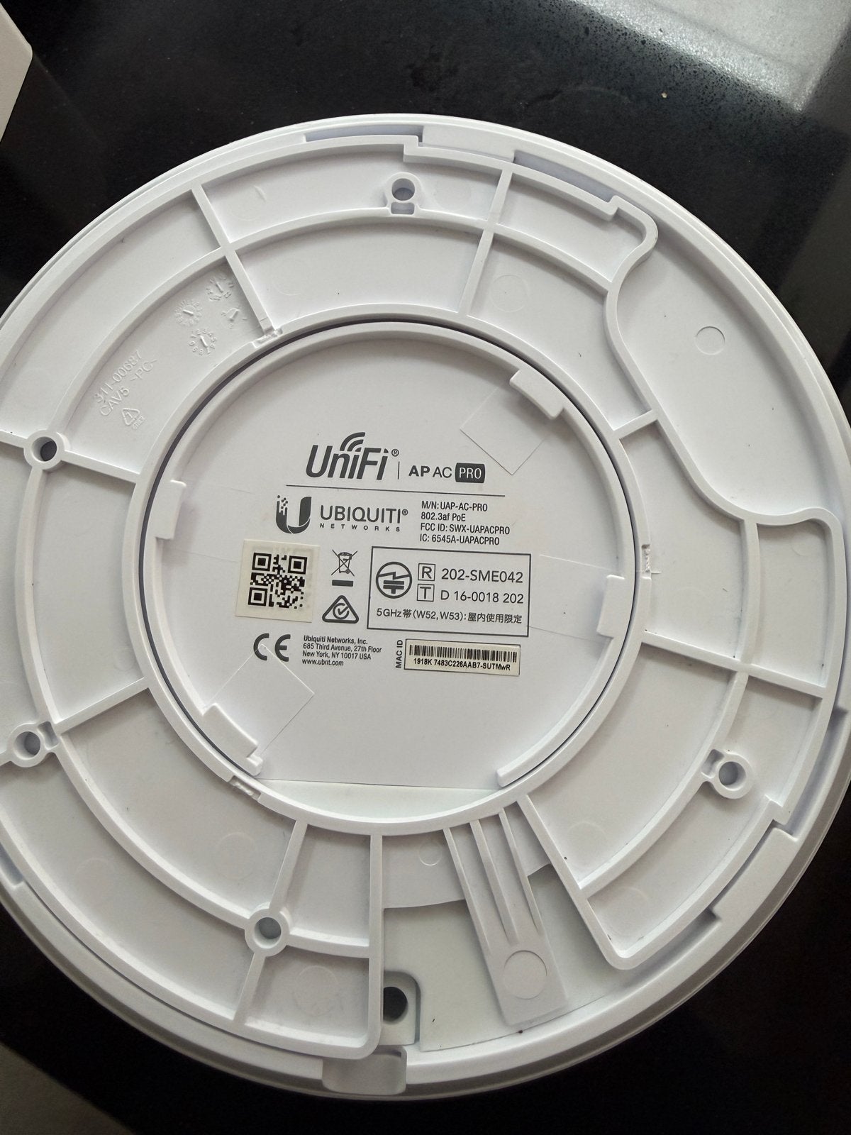 Ubiquiti UniFi AP AC Pro Access Point, Ophalen of Verzenden, Gebruikt