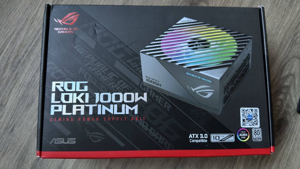 ASUS ROG LOKI SFX-L 1000W Platinum, Computers en Software, Ophalen of Verzenden, Zo goed als nieuw