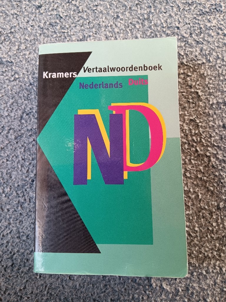 Ned/Duits woordenboek, Boeken, Zo goed als nieuw, Kramers, Duits, Ophalen