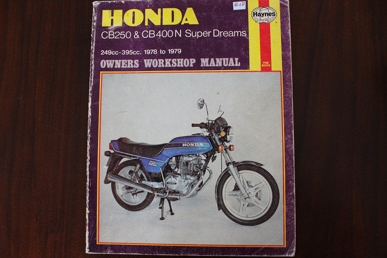 Honda CB250 CB400N Superdreams 1978-1979 werkplaatsboek, Motoren, Ophalen of Verzenden, Honda