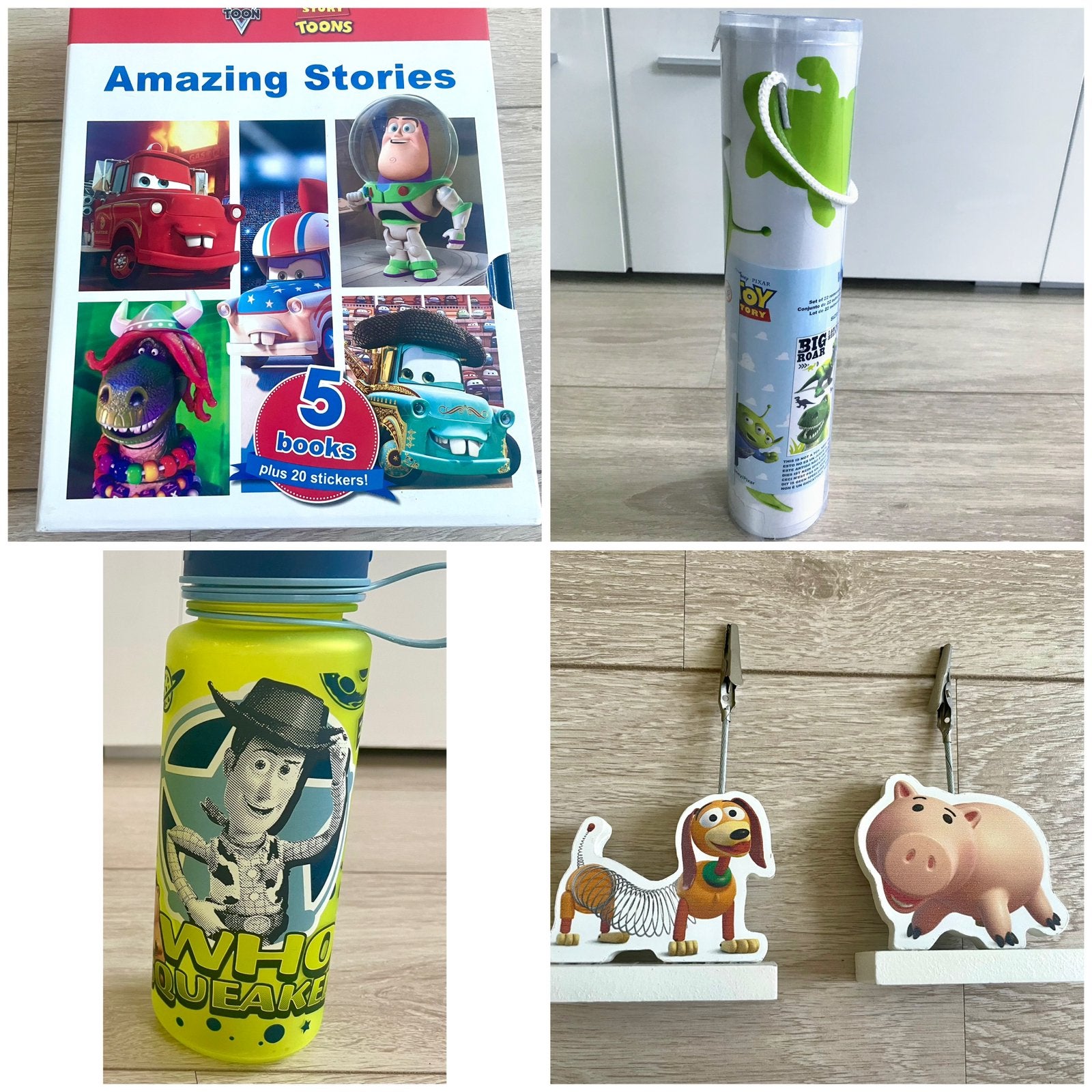 Disney Toy Story Cars Amazing Stories Book box boeken set, Boeken, Ophalen, Gelezen