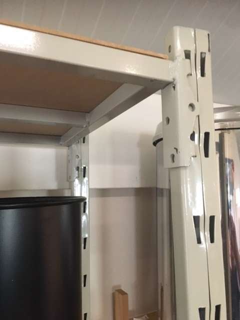Metalen  of houten archief  magazijn stelling, Huis en Inrichting, Kasten | Stellingkasten, Ophalen, Gebruikt, -, -
