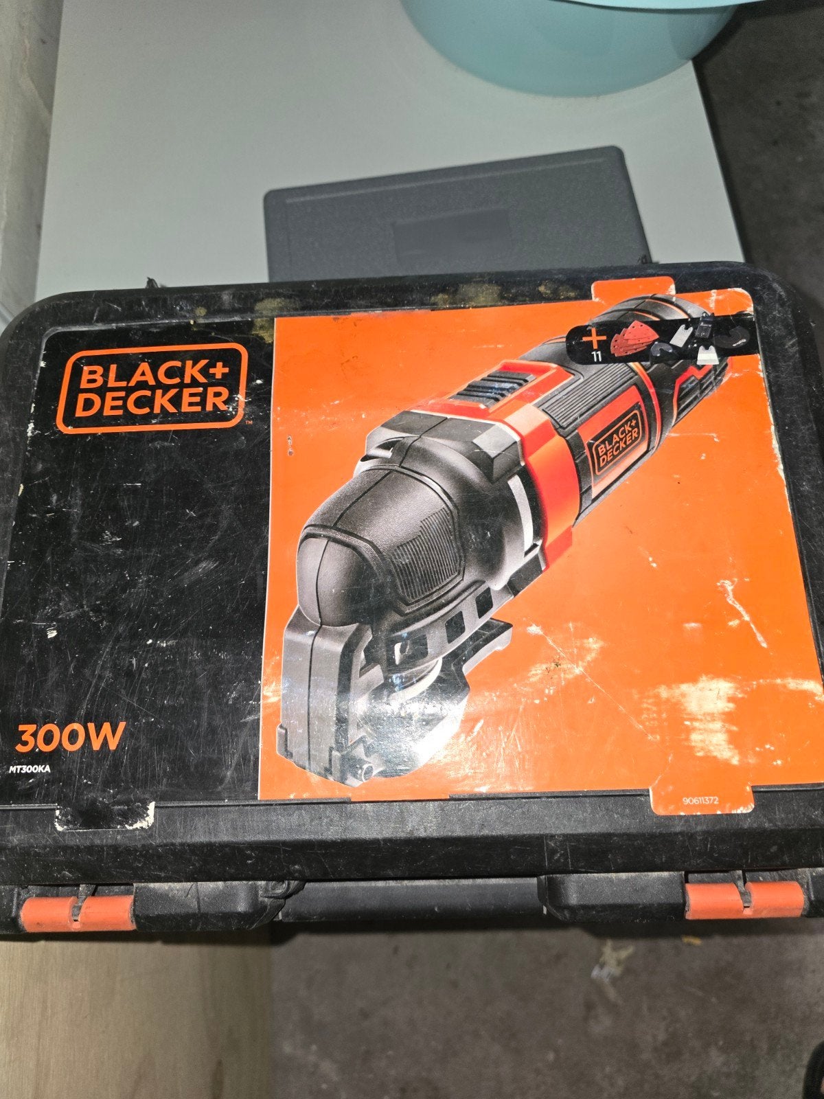 Black+Decker Multitool 300W met accessoires, Ophalen, Gebruikt, Multitool, Bosch