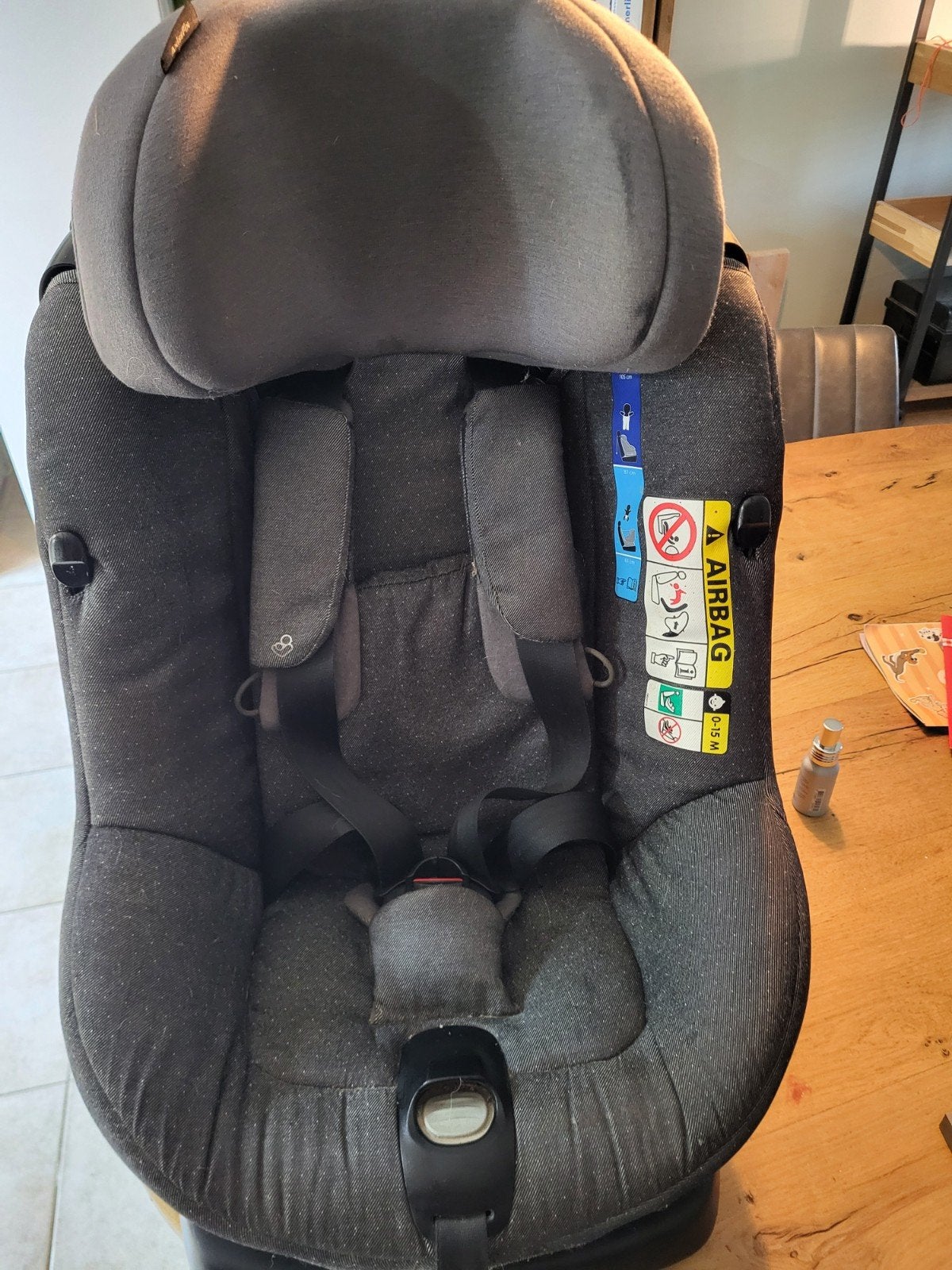 Maxi-Cosi AxissFix autostoel met Isofix en 360 draaibaar, Ophalen, 0 t/m 18 kg, Verstelbare rugleuning, Zo goed als nieuw