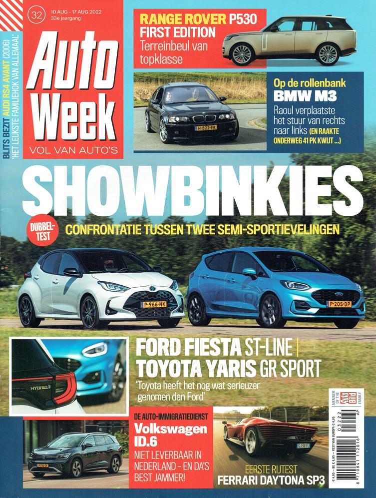 Autoweek 2022 nr. 32 (o.a. Range Rover P530 First Edition), Verzenden, Gelezen, Algemeen