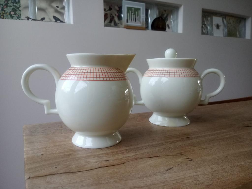 Limoges Haviland melkkan en suikerpot, Antiek en Kunst, Ophalen of Verzenden