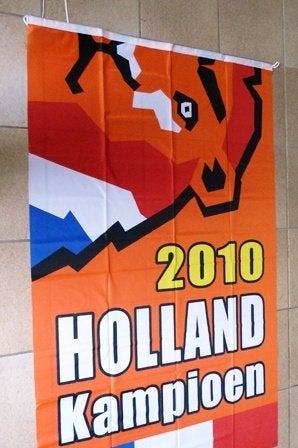 Vlag WK 2010 Spanje, Ophalen of Verzenden