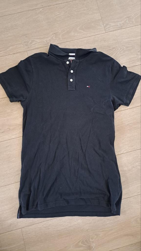 Tommy Hilfiger poloshirt maat L, Maat 52/54 (L), Zwart, Tommy Hilfiger, Ophalen of Verzenden
