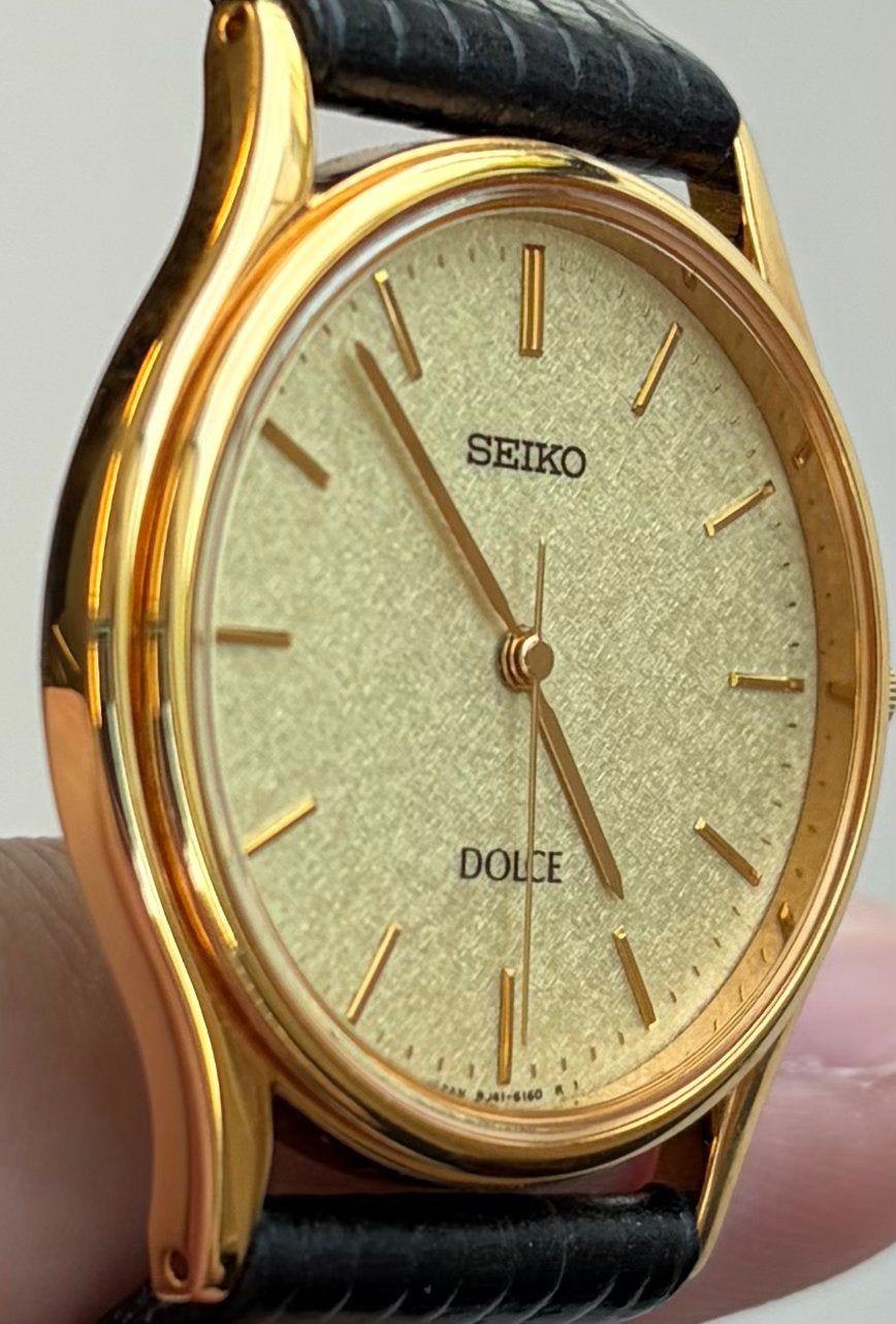 Seiko Dolce - 8J41-6060, Seiko, Staal, Verguld, 1960 of later