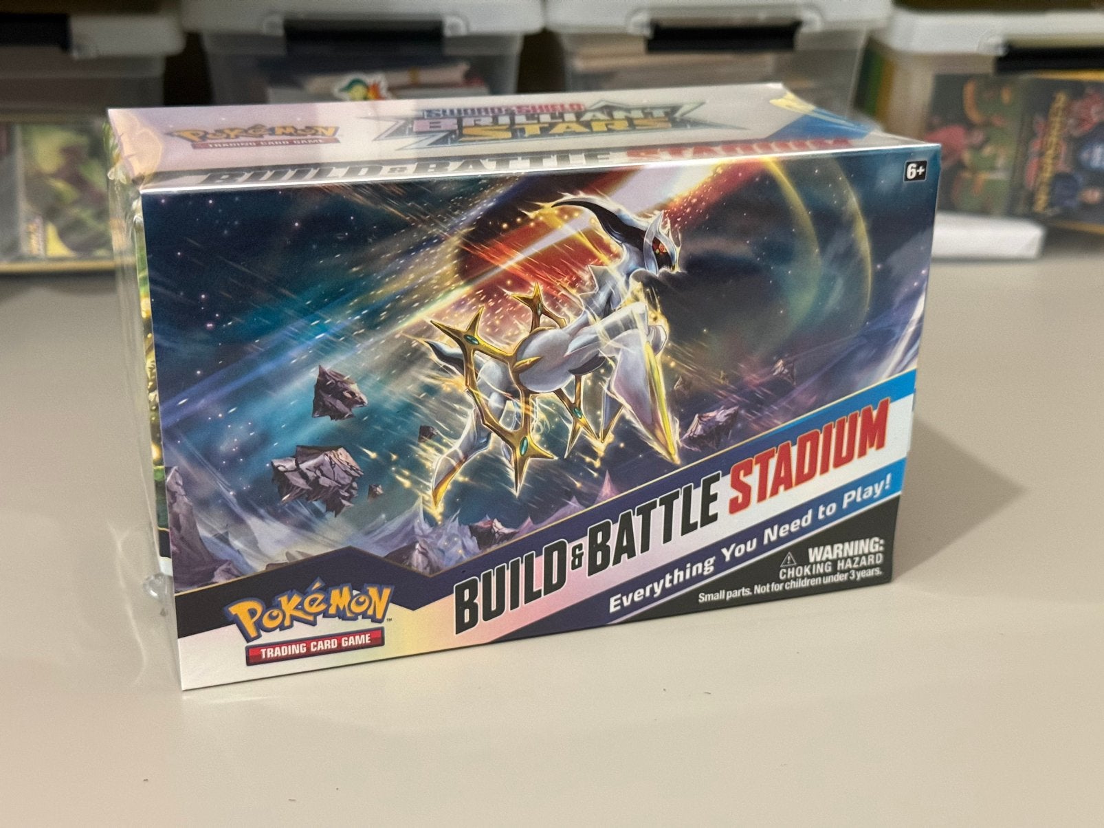 Brilliant Stars Build & Battle Stadium Box Sealed, Verzenden, Zo goed als nieuw, Boosterbox