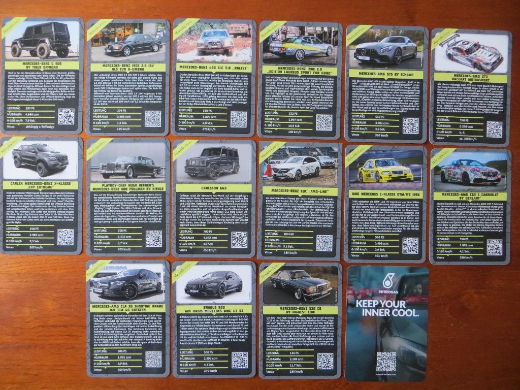 Mercedes-Benz infokaarten o.a. AMG Carlsson G-Klasse, Carlex, Ophalen of Verzenden, Nieuw, Mercedes