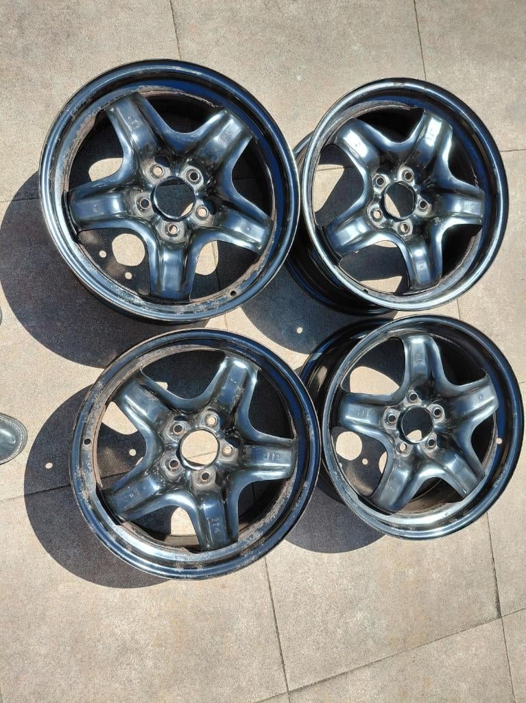 Stalen autowiel velgen, Ophalen, Overige, Gebruikt, Velg(en)