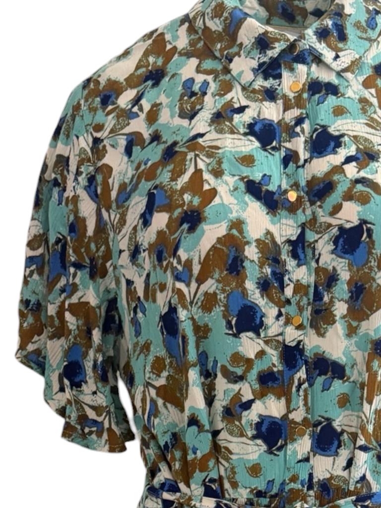 Saint Tropez jurk NIEUW M, Nieuw, Ophalen of Verzenden, Onder de knie, Groen