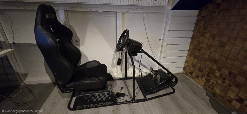 race simulator van Next Level Racing met stuur, Spelcomputers en Games, Games | Pc, Ophalen, Online, 1 speler, Racen en Vliegen