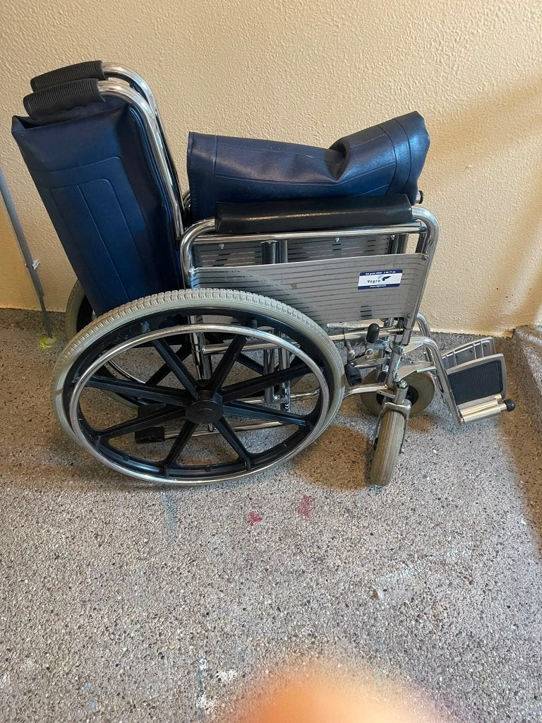 Duw rolstoel, Ophalen, Gebruikt, Duwrolstoel