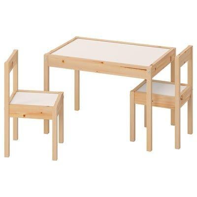 Peuter tafel met 2 stoelen ikea, Ophalen, Gebruikt, Tafel(s) en Stoel(en)