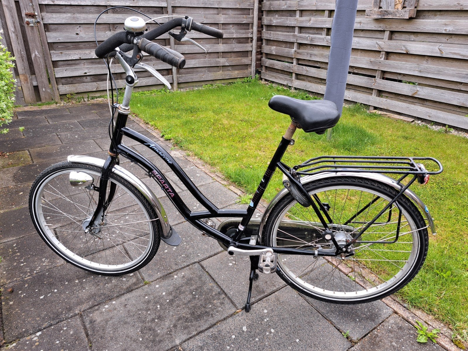 Sparta amazone 26inch moederfiets, Fietsen en Brommers, Fietsen | Dames | Damesfietsen, Ophalen, Gebruikt, Sparta, Versnellingen