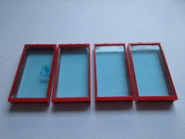 nr. 8991, Rode ramen en deur., Ophalen of Verzenden, Zo goed als nieuw, Complete set, Lego