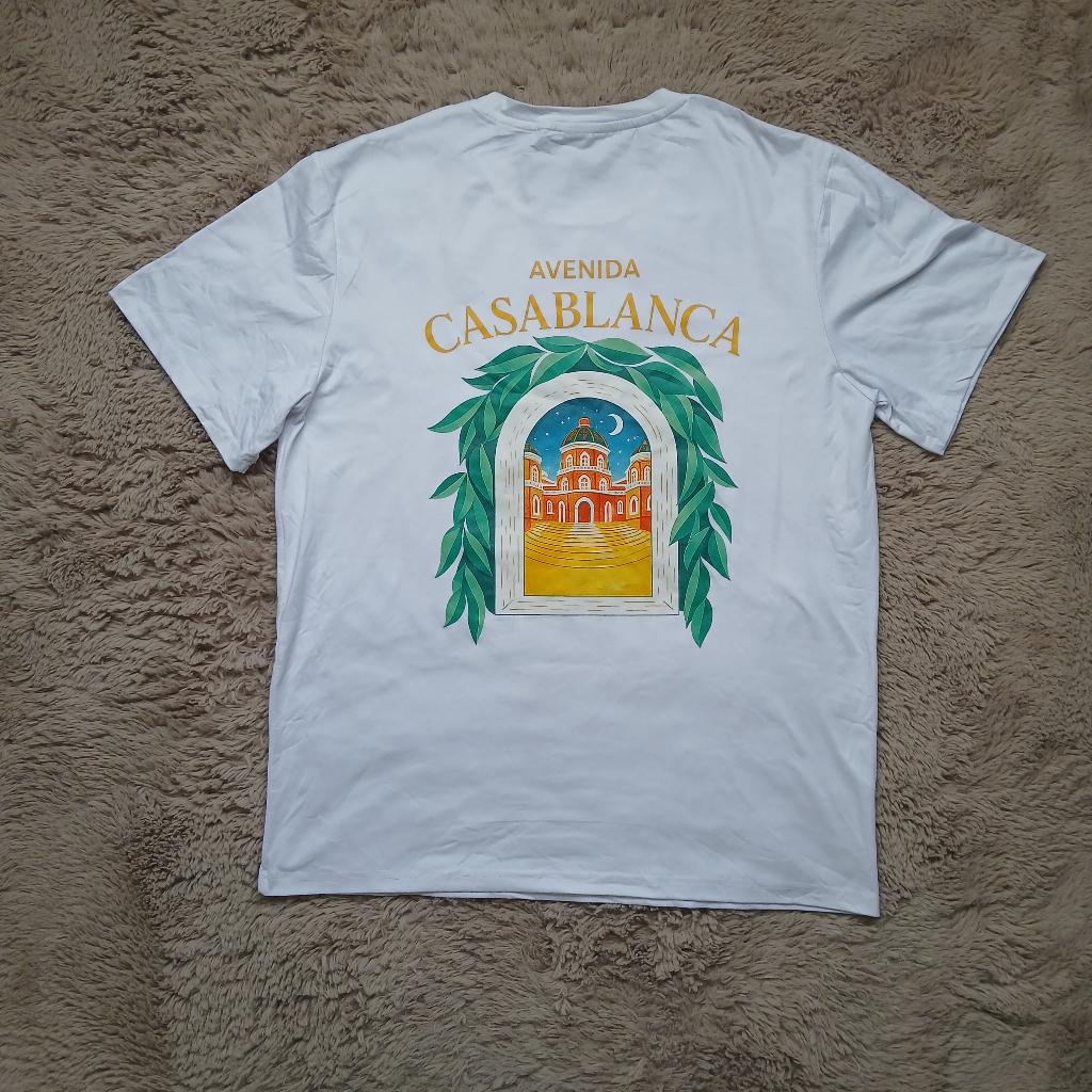 Casablanca T-Shirt (M), Kleding | Heren, T-shirts, Onbekend, Wit, Zo goed als nieuw, Verzenden