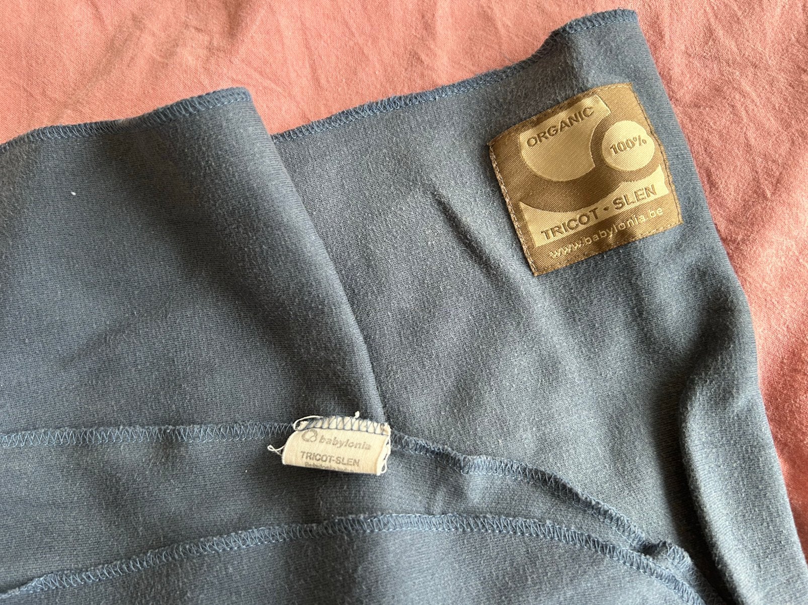 Babylonia tricot slen, Kinderen en Baby's, Babydragers en Draagdoeken, Ophalen of Verzenden, Zo goed als nieuw, Draagdoek, Overige merken
