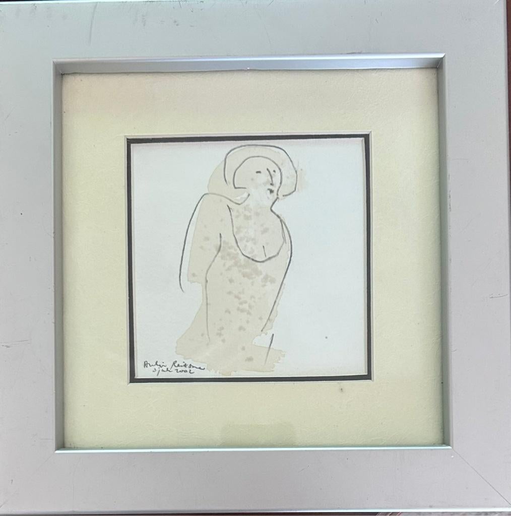 Aukje Reitsma - Tekening, Antiek en Kunst, Ophalen of Verzenden