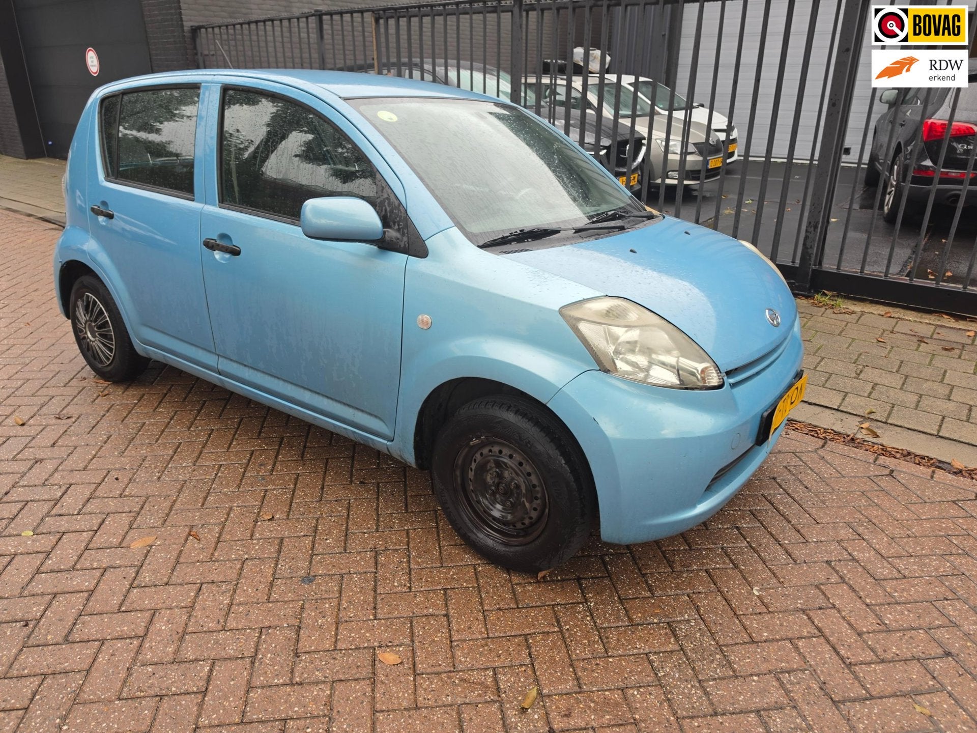Daihatsu Sirion 2 1.0-12V Trend, Auto's, Voorwielaandrijving, Gebruikt, Blauw, Bedrijf