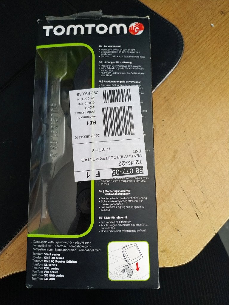 TomTom Air Vent Moun, Ophalen of Verzenden, Nieuw
