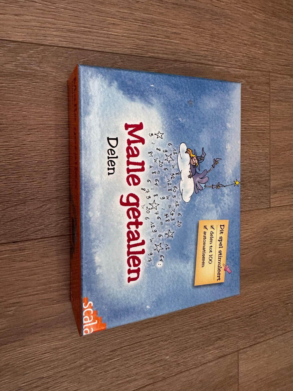 Malle Getallen Delen - Educatief Rekenspel, Ophalen of Verzenden, Zo goed als nieuw, Rekenen