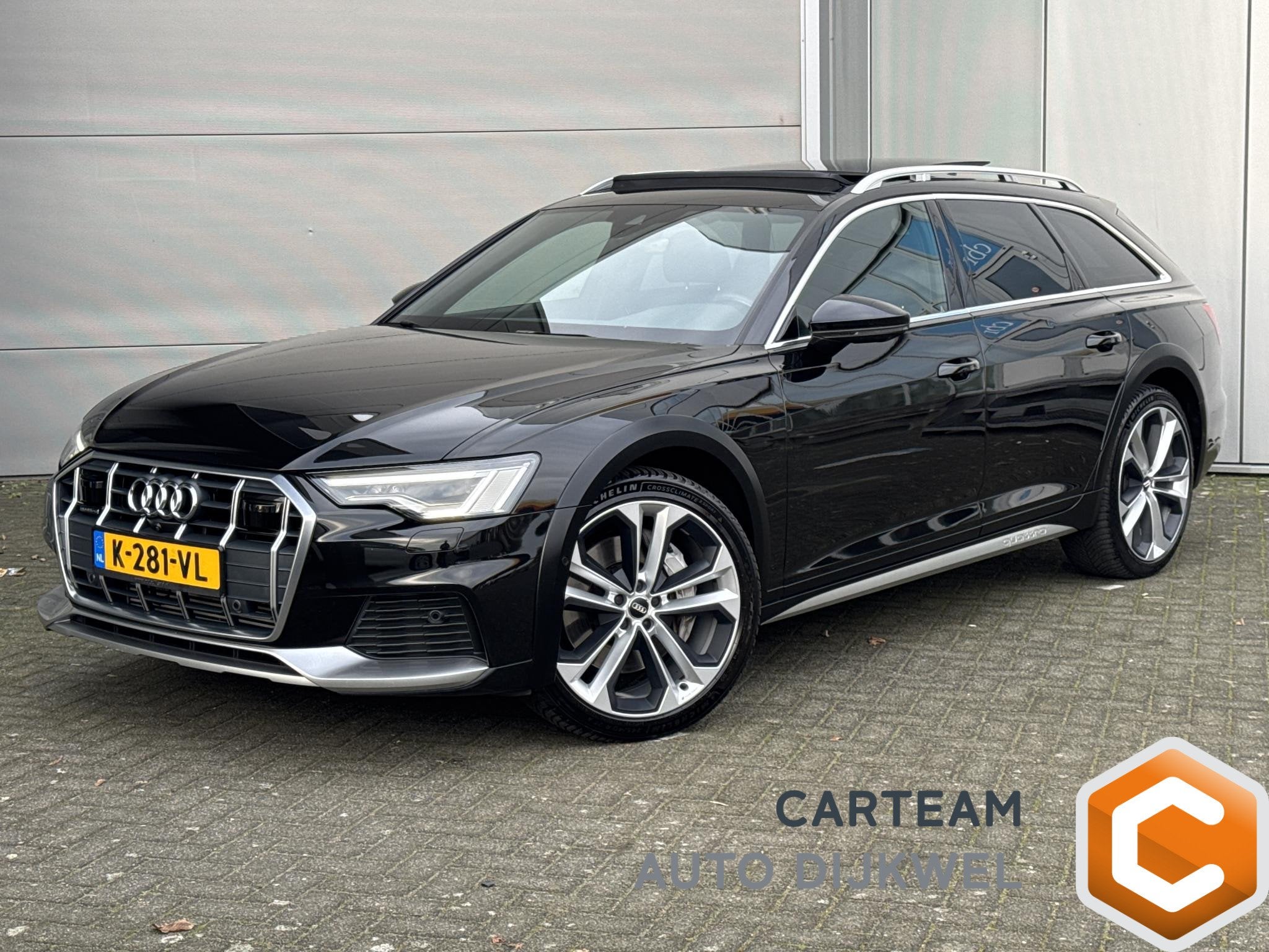 Audi A6 allroad quattro 55 TFSI Pro Line Plus Panorama dak|, Auto's, Audi, Gebruikt, 2995 cc, Automatische klimaatregeling, 2500 kg